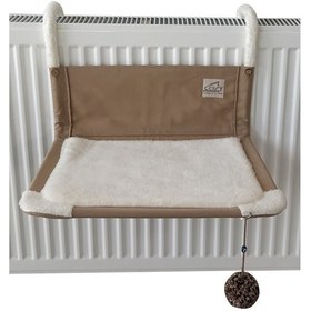 Resim Akat Cosy Comfort Kedi Kalorifer Yatağı (krem) (5 cm İNCE panel) 