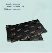Resim Topnotch Premium Neopren Kauçuk Ve Alüminyum Oto Karavan Ses Yalıtım Kiti 18x31 İnç 