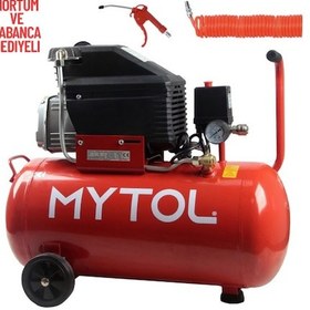 Resim Mytol MY14301 220 V 2 Hp 8 Bar Yağlı Hava Kompresörü 50 L 