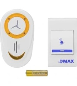 Resim Kablosuz Kapı Zili | Pilli, Güçlü ve Şık Tasarımlı Ev & Ofis Zil Sistemi (Asorti Renk Karışık) 