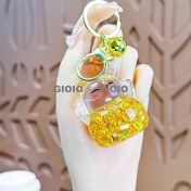 Resim Silver1 Renkli Degrade Papyon Ayı Araba Anahtarlık Sevimli Anahtar Çekicilik Çanta Çekicilik Karikatür Erkek ve Kadın Aksesuarları (Yurt Dışından) 