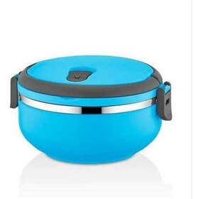 Resim Mobgift Freshbox Tek Katlı Sefer Tası Yemek Termosu Mavi N1125185 Çok Renkli 