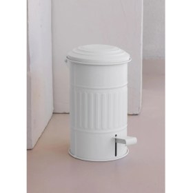Resim PremiumPort Beyaz 5 Lt Banyo Çöp Kovası, Şık ve Pratik Kullanım Için Idealdir 