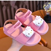 Resim Snapbuy Yazlık Kız Çocuk Sandaleti, Kaymaz Eva Taban - Hello Kitty 
