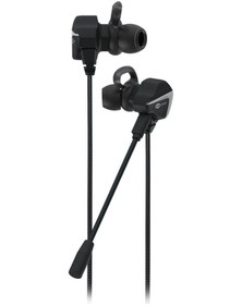 Resim Lecoo Ht105 Kablolu 3.5mm Jacklı Çıkartılabilir Mikrofonlu Kulak Içi Gaming Kulaklık Siyah 