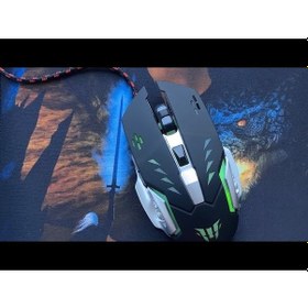 Resim Polosmart PGM24 Kablolu Gaming Mouse + Mouse Pad 