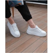 Resim Follini Kadın Deri Sneaker Vizon 