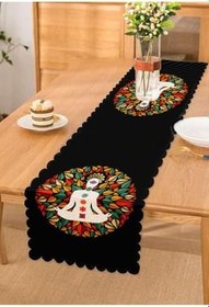 Resim RealHomes Uzak Doğu Yoga Motifleri Mandalas Özel Tasarım Dijital Baskılı Runner 