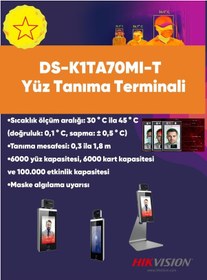 Resim Yüz Tanımalı Termal Kamera 