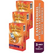 Resim Easyfishoil Beta Glukan Karışık Meyve Aromalı 3 x 30 Jel Tablet 