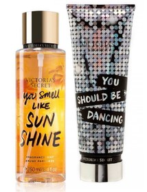 Resim Victoria's Secret You Smell Like Sunshine & You Should Be Dancing Vücut Losyonu Ve Spreyi 2'li Set 