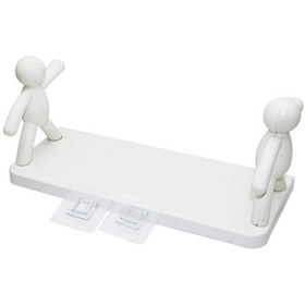 Resim Rambo Manken Tutacaklı Plastik Etejer Yapışkanlı Büyük 13.5x33cm Çok Renkli 