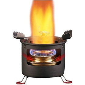 Resim Kamp Gurusu: Yüksek Performanslı Kamp Ocağı Set kmp-3065 Açık Gri 