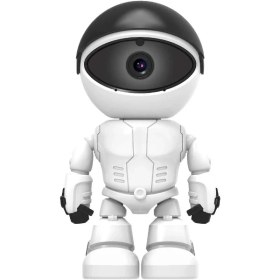 Resim Robot Görünümlü Wi-Fi Bebek Kamerası Nemere 