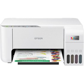 Resim Epson Ecotank L3256 Renkli Tanklı Yazıcı Baskı-Tarama- Kopya - (Usb, Wifi, Wi-Fi Direct) + Orjinal Epson Mürekkep + 500'LÜ A4 Kağıt 