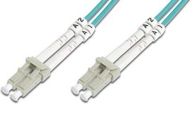 Resim BC-FO-5LCLC-30/3 Beek LC-LC Fiber Optik Patch Kablo, 30 metre, Multimode, , 3.0mm Duplex, 50/125, OM 3, LSZH 