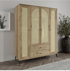 Resim Diamond 4 Hazeran Kapaklı 2 Çekmeceli Dolap 