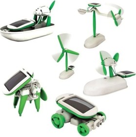 Resim Tbl Dekor Güneş Enerjili Robot Oluşturma Seti Solar Kit (6 In 1) 