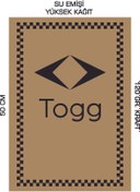 Resim duha trend 35x50 120 Gr. Kraft Kağıt Oto Paspası Togg 50Adet Yatay 50 Adet Dikey 