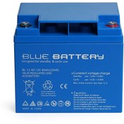 Resim Blue Battery 12v 40 Amper Bakımsız Kuru Akü Ups Aküsü 