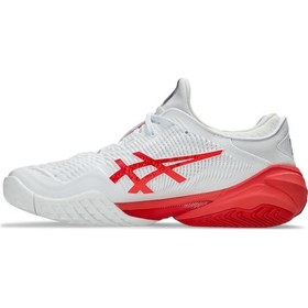 Resim Asıcs Court Ff 3 Novak Erkek Beyaz Tenis Ayakkabısı 1041a522-966 Beyaz 