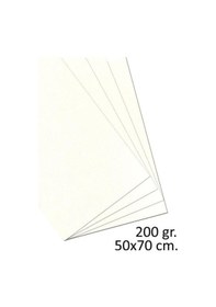 Resim Teknik Resim Kağıdı 200 Gr. Hafif Krem Renk Grenli Doku 50x70 Cm. 