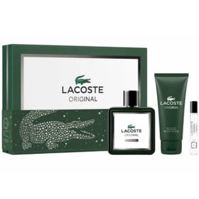 Resim Lacoste Original Parfum 100 Ml + Shower Gel 100 Ml + Parfum 7,5 Ml 