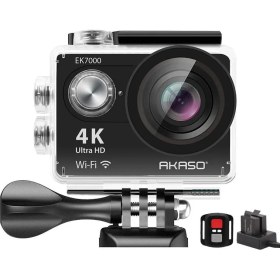 Resim Akaso EK7000 4 K Wifi Action Camera Ultra HD Su Geçirmez Dv Kamera 12MP 170 Derece Geniş Açı 