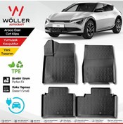 Resim Kia Ev6 Paspas Elektrikli 2022 Sonrası Uyumlu 3d Havuzlu Paspas 