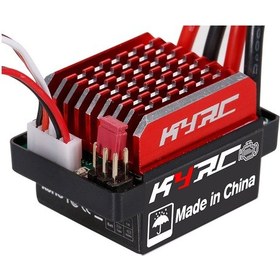 Resim Samdoo 1:10 Rc Araçları İçin 60a Çift Yönlü Fırçalı Esc, Frenli, Xt60 Soketi, Suya Dayanıklı Ve Soğutma Sistemiyle 