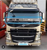 Resim TIRMARKET VOLVO FM "VOLVO" Yazılı Borulu Sineklik Kromu. 