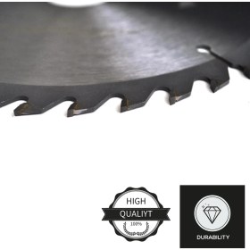 Resim Ecole 250MM Daire Testere Ahşap-Sunta Kesme Tezgah ve Makine (250MM 40 Dişli 25MM Yüksek Devir) 