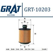 Resim Grat Yağ Filtresi FiatDoblo Linea Fiorino 1.3 Mtj 1.6 Mtj 09 Egea 1.3 Mtj OpelAstra J Corsa D 1.3Cdtı 09 Grt 10203 