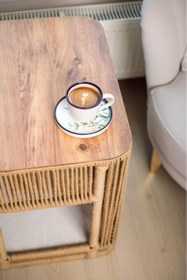 Resim Coolizz Jüt Kedi Evi Sehpa 