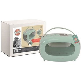 Resim M-Pets Sixties Klasik Kedi Küçük Irk Köpek Taşıma Çantası Mavi 48 x 29 x 30 CM 