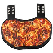 Resim Koruyucu Futbol Arka Pad Rugby Arka Pedleri Futbol Oyunu Çocuk Sporcuları 