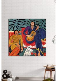 Resim Henri Matisse La Musique 1939 Kanvas Tablo 30X30 