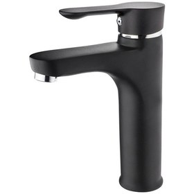 Resim Gms Zümra Lavabo Bataryası Krom - Siyah Zm300-K 