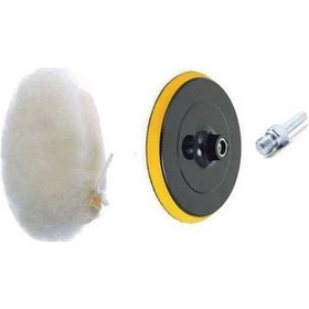 Resim Pastapoliş Cila Süngeri Matkap & Taşlama 115 Mm Pelüş & Cırttaban 