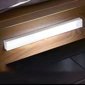 Resim Manyetik Bağlantı ve Hareket Sensörlü USB Şarj Edilebilir Kablosuz LED Işık Şeridi - Dolaplar, Merdivenler & Raflar İçin Mükemmel 