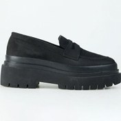 Resim F By Fabrika Siyah Kadın Loafer MOTLENA 