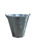 Resim Sac Galvaniz Kova Demir Saplı 34 No 10 Litre Meyve Toplama Kovası 