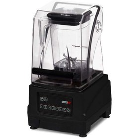 Resim Omake Sessiz Bar Blender 2 Litre Dijital Kapak Sensörsüz Siyah 