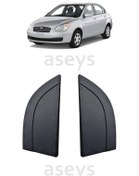 Resim Yerli Hyundai Accent Era Arka Kelebek Cam Kapağı Sağ Ve Sol Ikili Takım 
