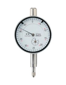 Resim 0-10mmx0.01 Ekonomik Tipküçük Çap Komparatör Saati 