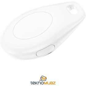 Resim Borofone Air tag Akıllı Takip Cihazı Araç Takip Cihazı ( kedi - köpek- araç-bavul ) İphone İle Uyumlu 