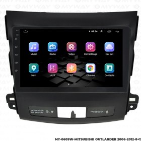 Resim Myway Mıtsubıshı Outlander Android Carplay Multimedya Navigasyon Ekran Teyp 8GB+128GB 