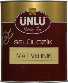 Resim Ünlü Selülozik Mat Vernik 2,5L 