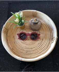 Resim güLLs design Iskandinav Çocuk Güneş Gözlüğü Bordo 