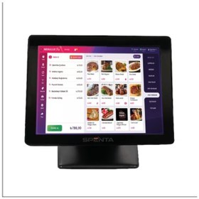 Resim SPENTA ST-150J Celeron J900 8 GB 128 GB SSD 15" Dokunmatik POS PC 